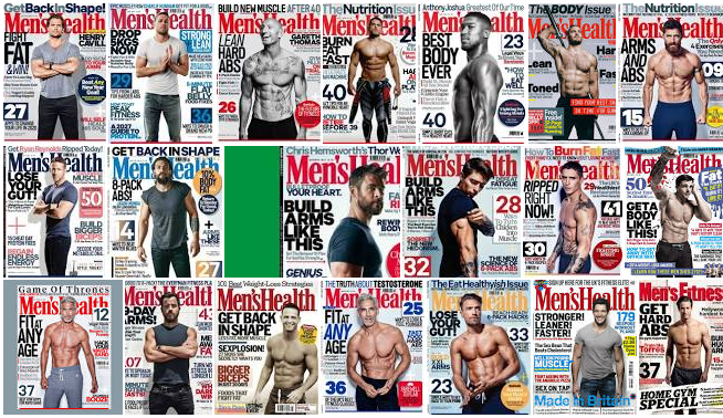 Men's Health UK covers